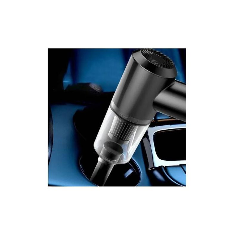 Kit Aspiradora Pistola Portátil Inalámbrica Auto Hogar 120w-4