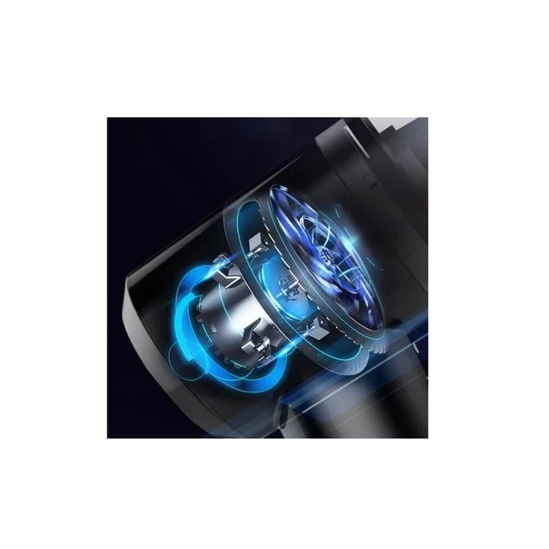 Kit Aspiradora Pistola Portátil Inalámbrica Auto Hogar 120w-5