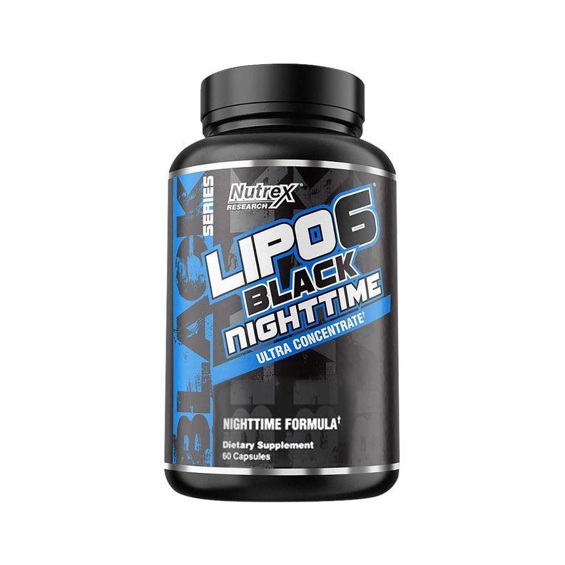 Lipo 6 Black Nighttime UC 30 Caps - Nutrex-0