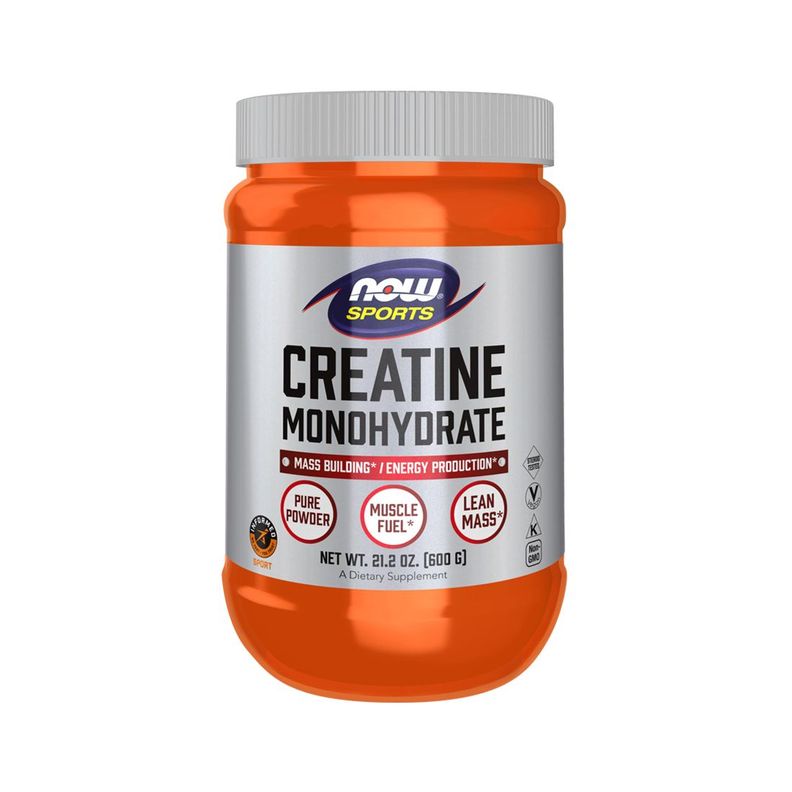 Creatine monohidrate Powder 600 gr - Now Foods-0