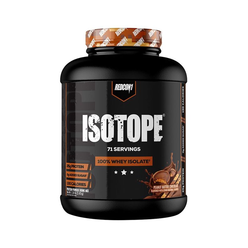 Isotope Whey Protein Isolate 5lbs Peanut Butter - Redcon1