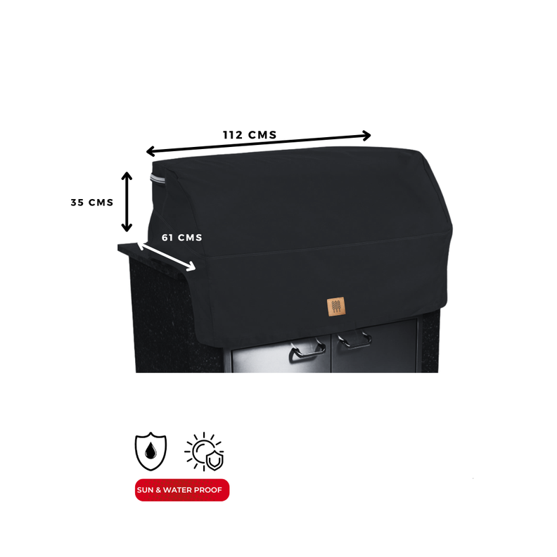 Funda cobertor para parrilla /  parrillera empotrada 5 quemadores Talla L-1