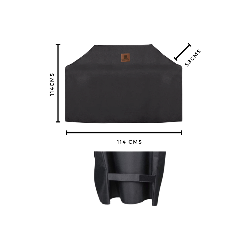 Funda cobertor para parrilla / parrillera 2-3 quemadores. Talla S -  water & sun proof-1