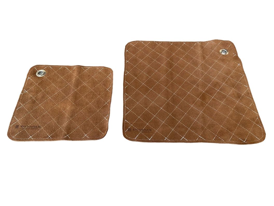 Paño aislante De Luxe para cocina / asado 100% Cuero 20x20cms-6