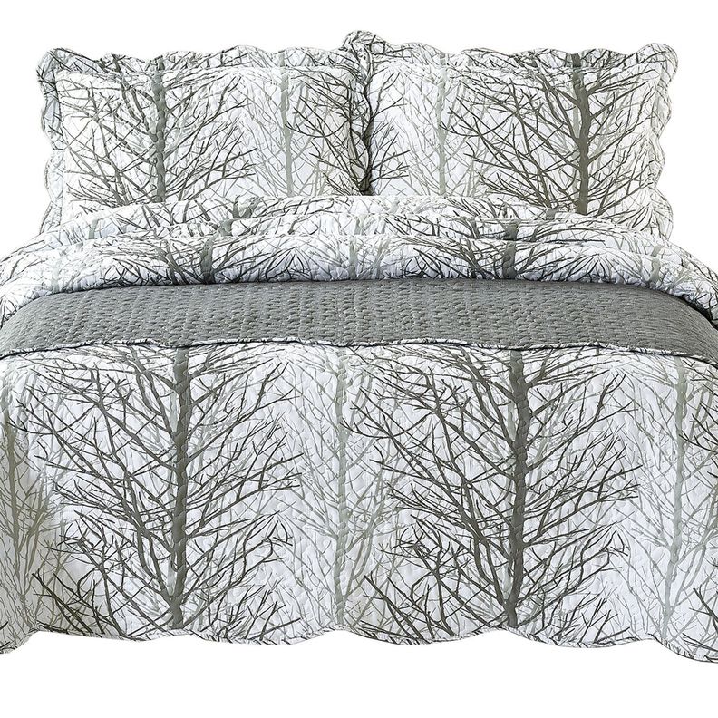 Quilt Con Piecera Forest 2 Plazas-0
