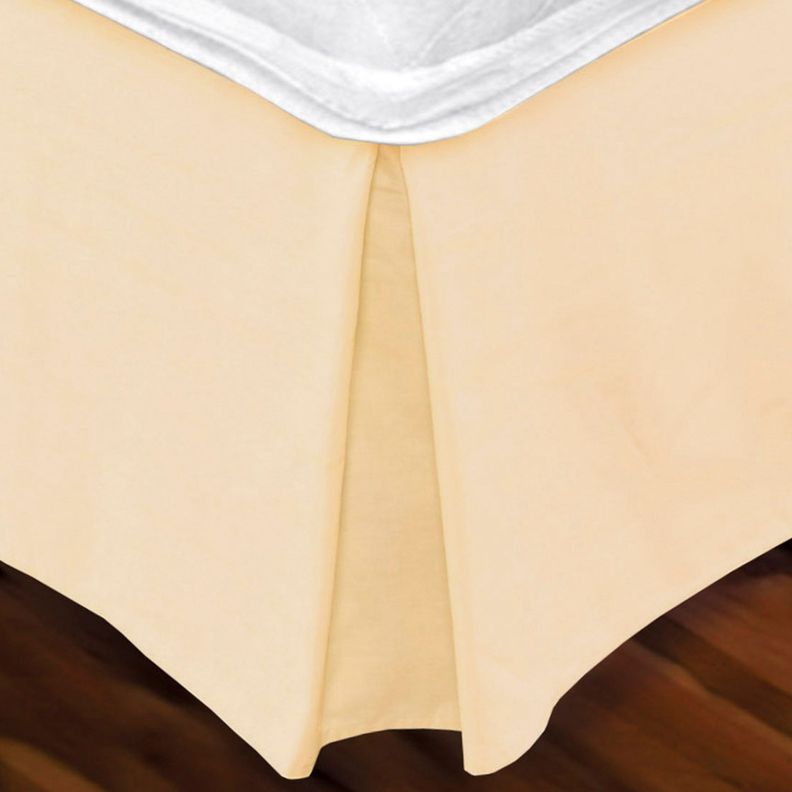Faldón 144 hilos Clásico Liso Superking Beige-2