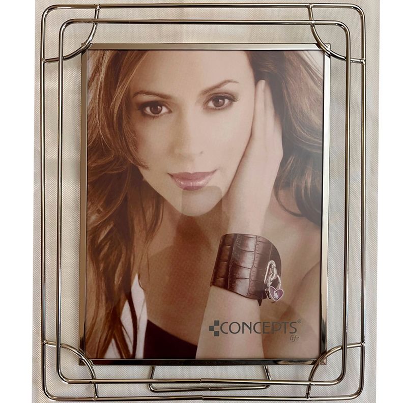 Porta Retrato Decorativo Crotona Plus Champaña-0