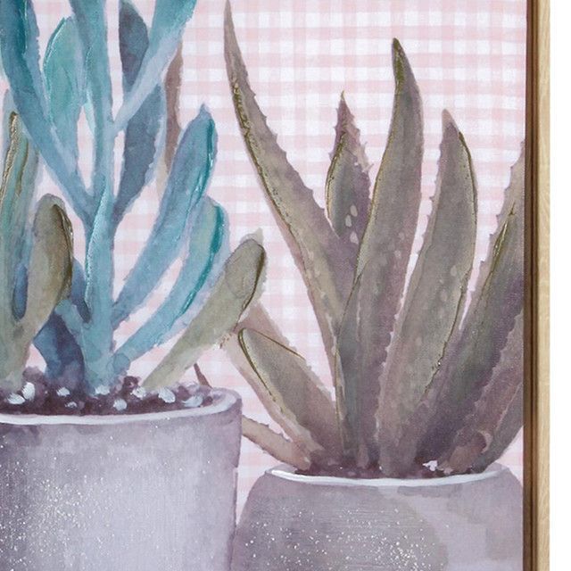 Cuadro Decorativo Cactus 73 x 53-1