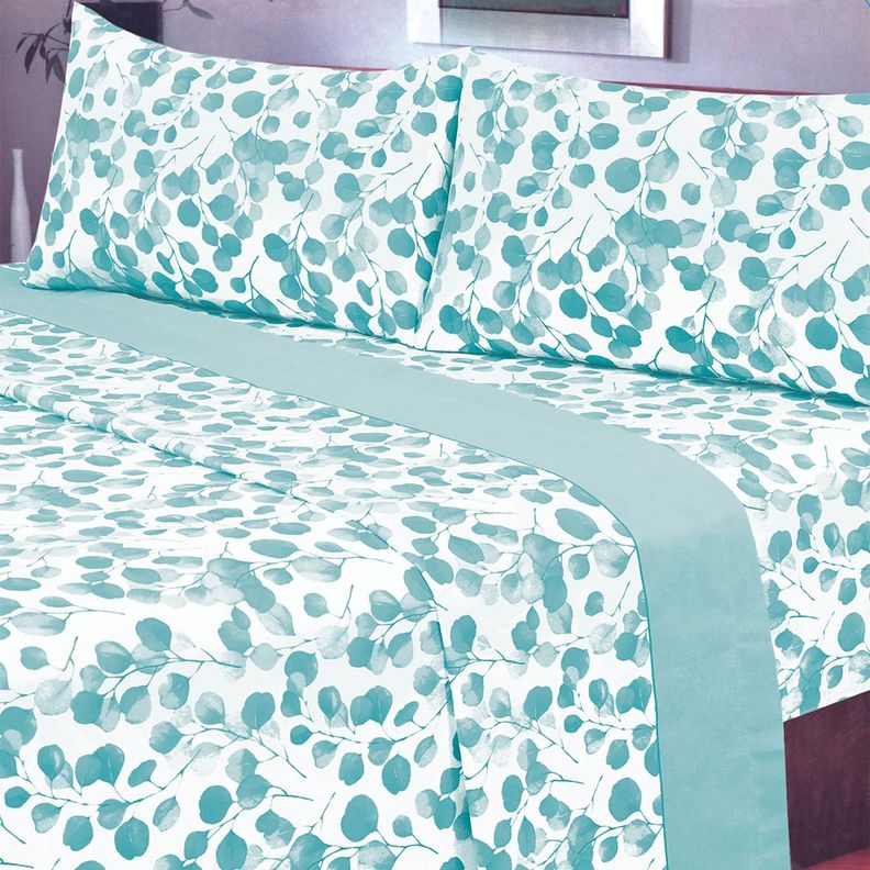 Juego de Sabanas T144 2 Plazas Fiama Aqua-3