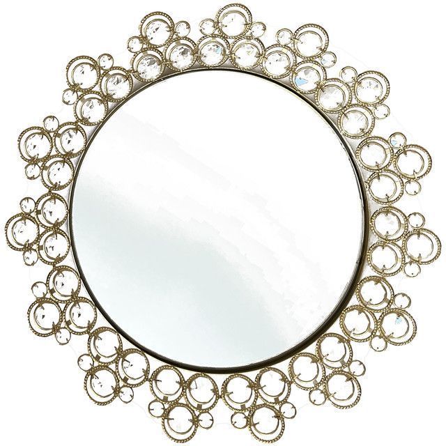 Centro de Mesa Decorativo Verdún Circular Gold-0