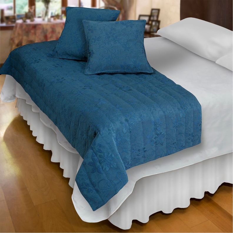 Piecera Con Fundas Sk Victoriana Blue Reversible-2