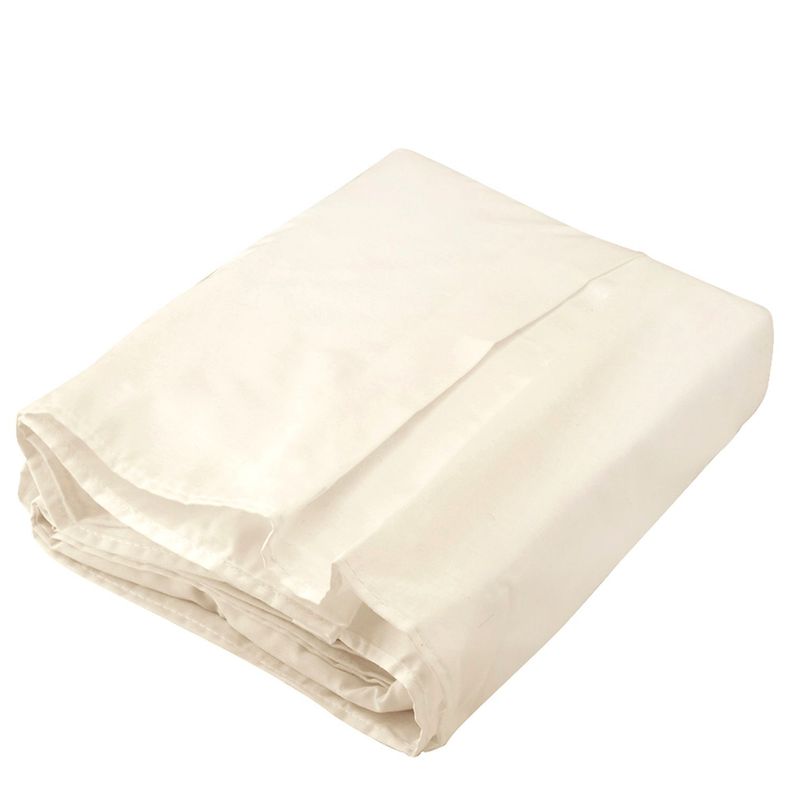 Faldón 144 hilos Clásico Liso 2 Plazas Beige-1
