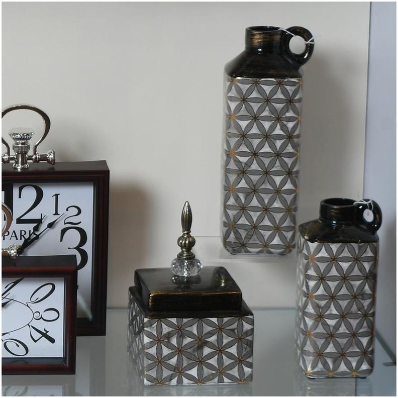 Jarrón Decorativo Tívoli Marrón-3