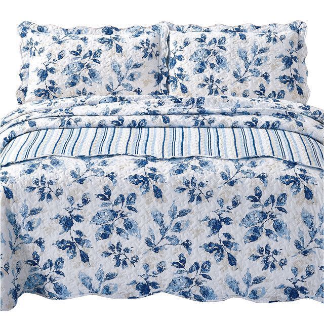 Quilt Con Piecera Valentina 1,5 Plazas-0