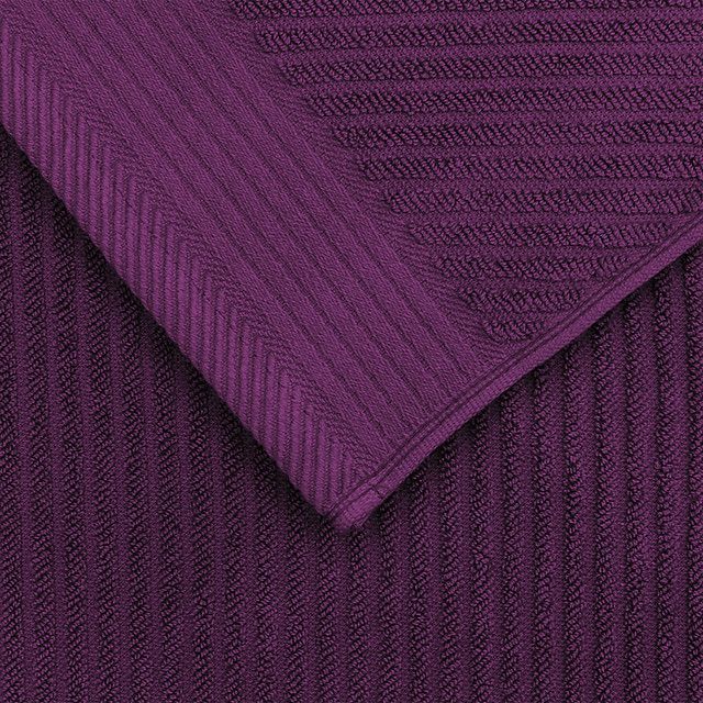 Toallón de Baño Jacquard Morado-1