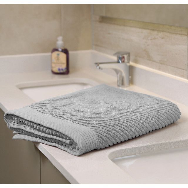 Toallón de Baño Jacquard Gris-2