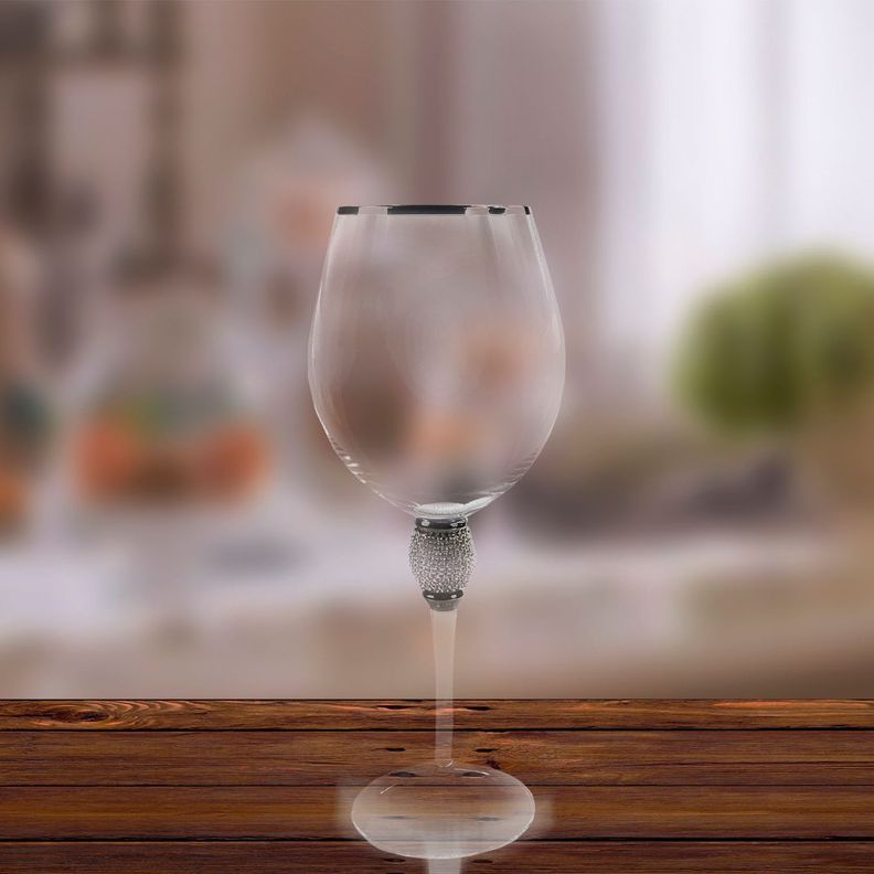 Centro de Mesa Decorativo Copa Palace Vino-3
