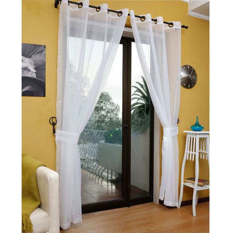Set Velo Liso 4 Piezas Argollas-2