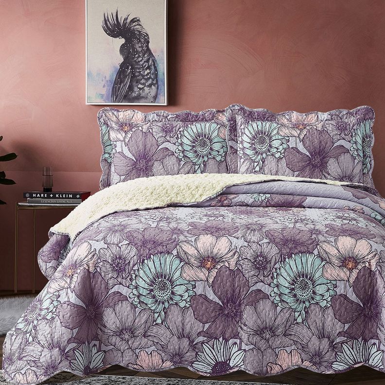 Quilt Sherpa King Ambrosia-4