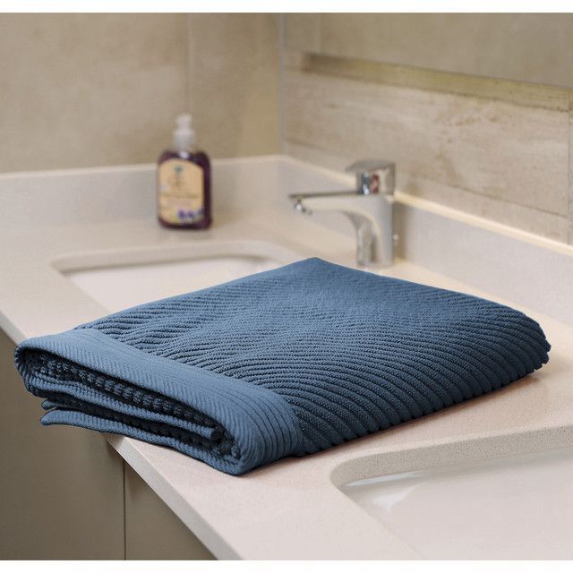 Toallón de Baño Jacquard Indigo-2
