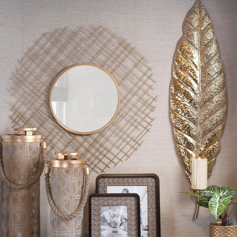 Espejo Decorativo Malta Gold-2
