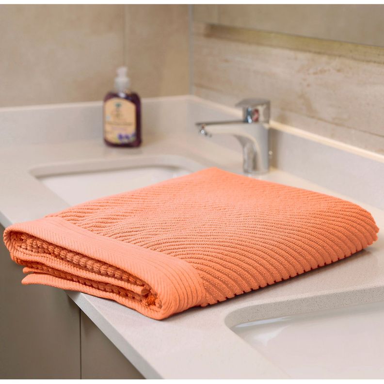 Toallón de Baño Jacquard Damasco-2