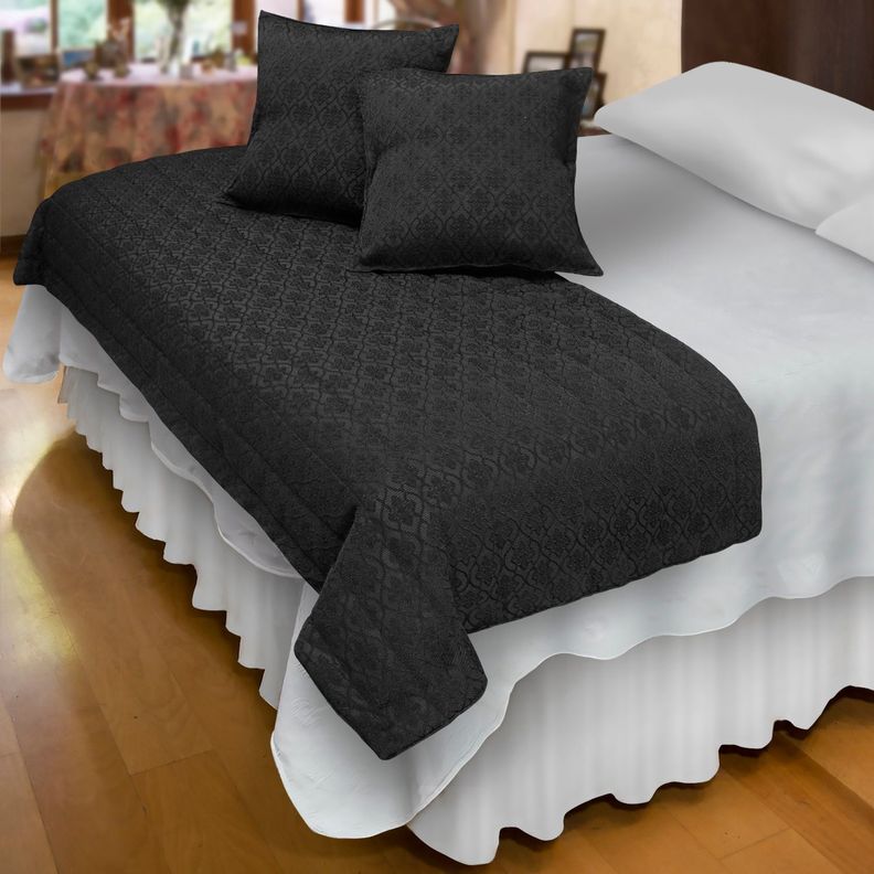 Piecera Con Fundas Alcazar Black Reversible-3