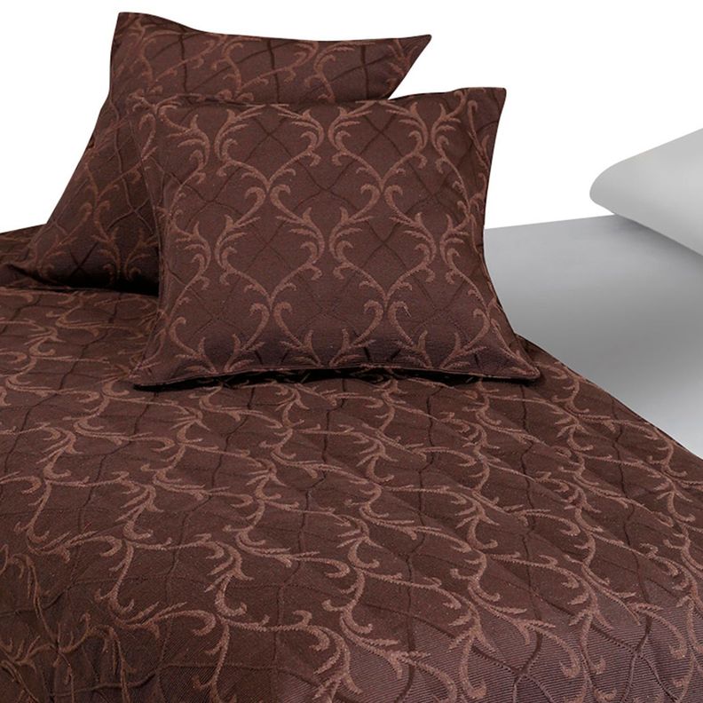 Piecera Con Fundas Sk Barroco Chocolate Reversible-1