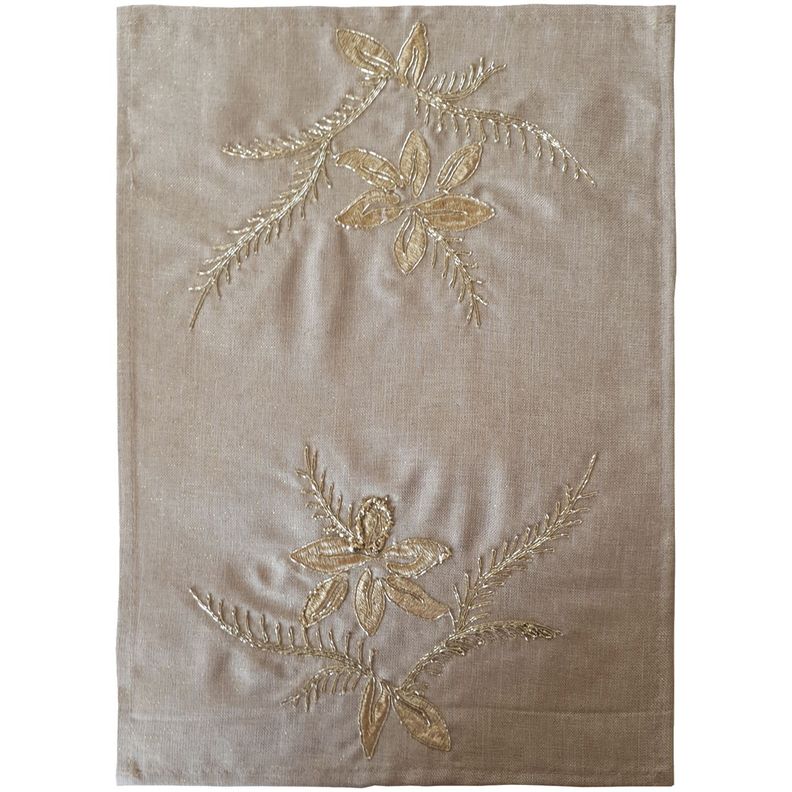 Set 4 Individuales de Mesa Decorativo Paris Beige