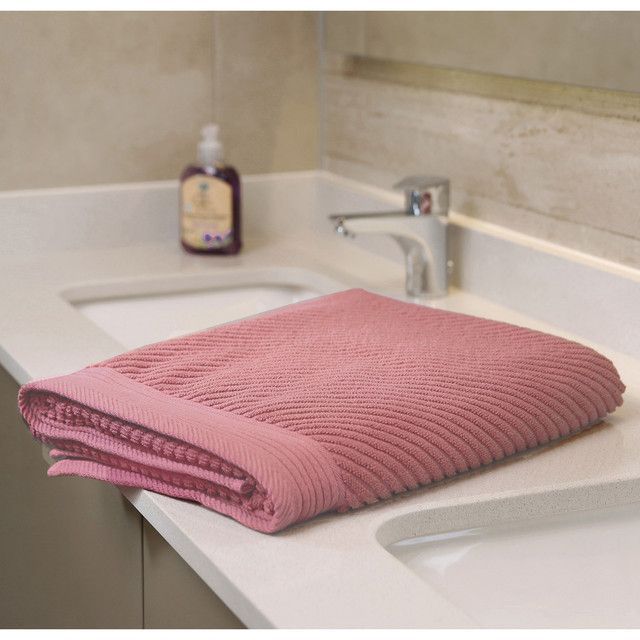 Toallón de Baño Jacquard Palo Rosa-2