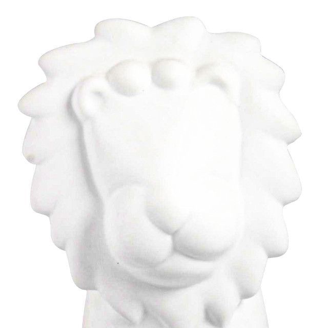 Lampara Decorativa Infantil Leon Blanca-2