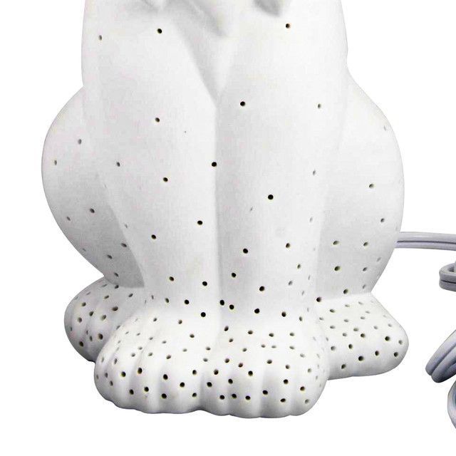 Lampara Decorativa Infantil Leon Blanca-1