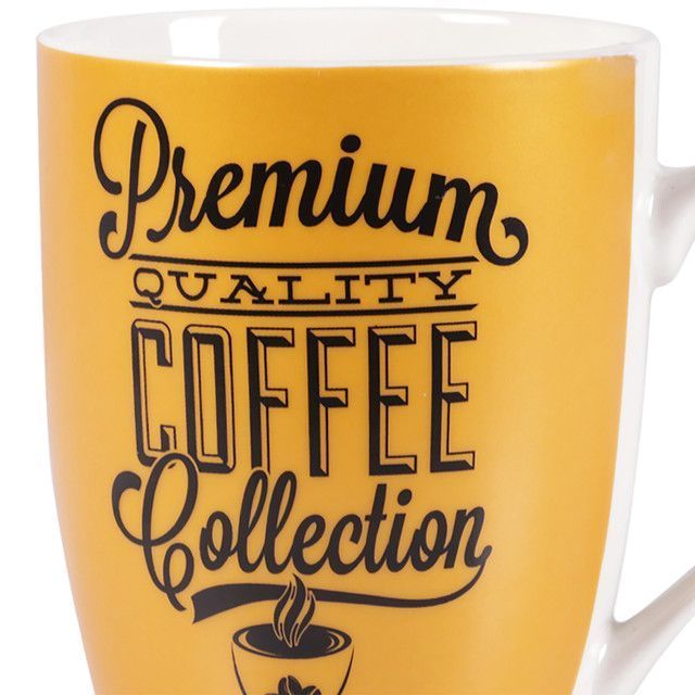 Tazon Decorativo Lungo Con Cuchara Ambar-1
