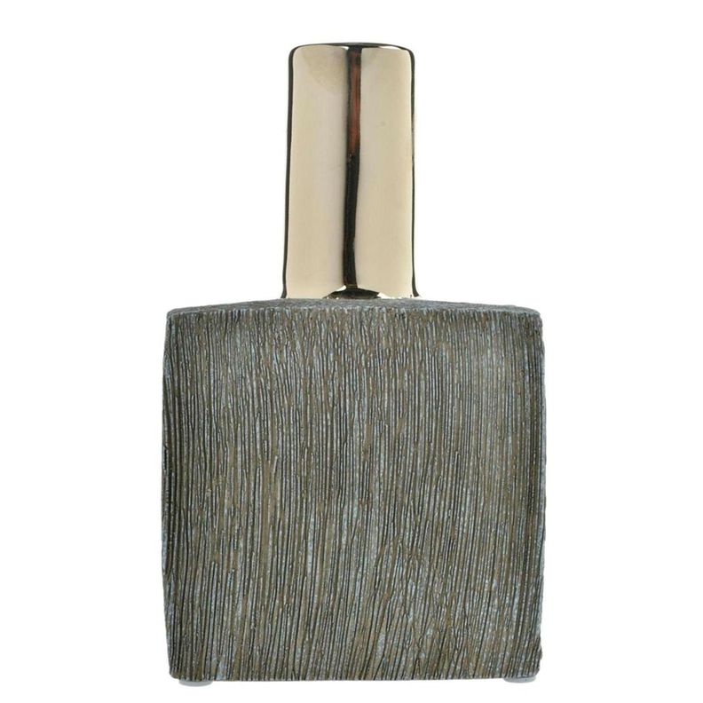 Jarron Decorativo Alhambra Recto Gold Dorado