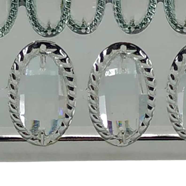 Centro de Mesa Decorativo Verdún Ovalada Silver-1