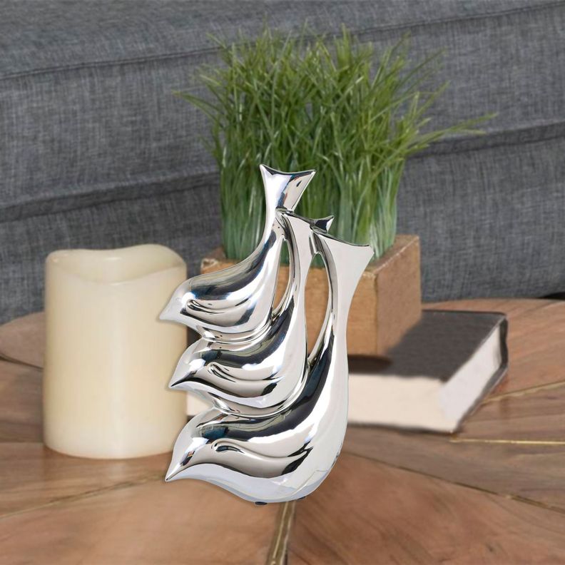 Figura Decorativa Dolphin Family-3