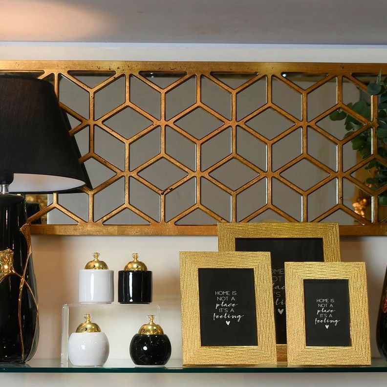 Espejo Decorativo Benevento Gold-4