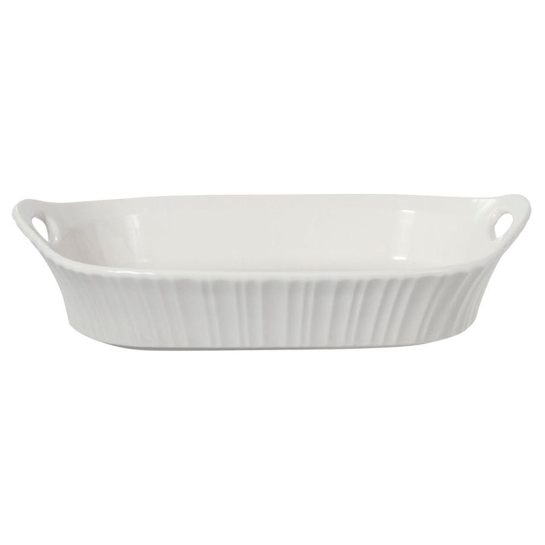 Fuente Decorativa Porcelana Canasta Blanca-0