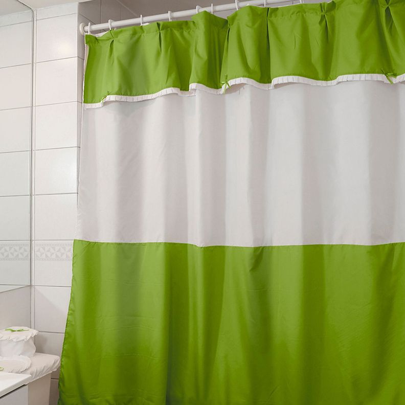 Juego de Cortina para Baño 6 Piezas Pistacho-2