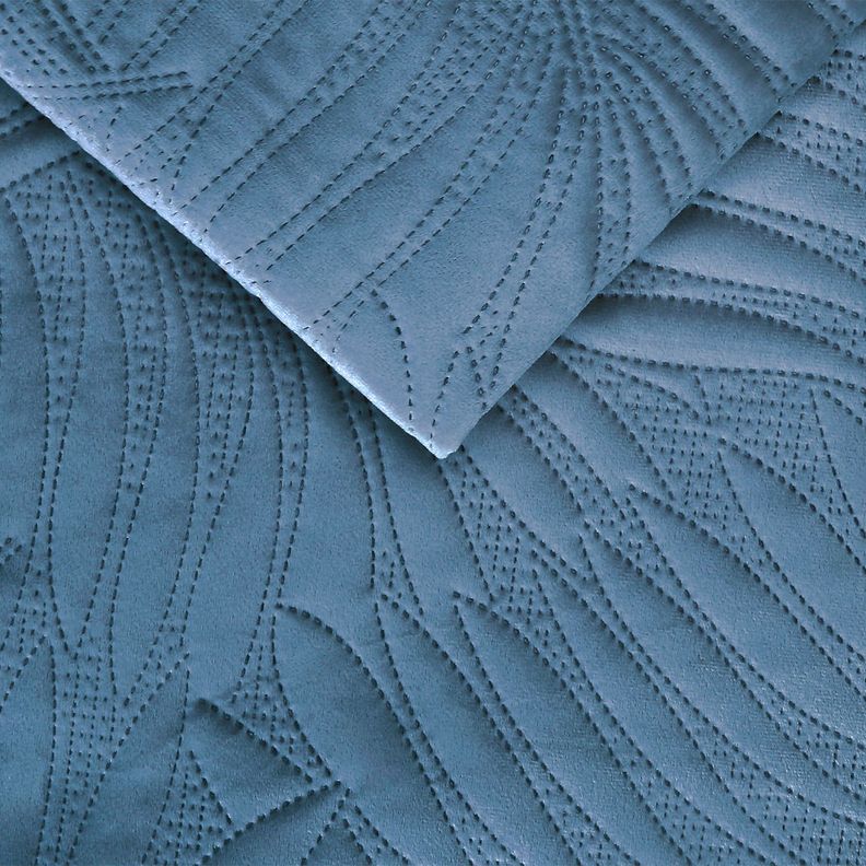 Quilt Liso Velvet Ibiza Petroleo Superking-2