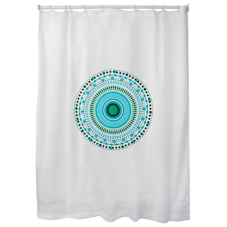 Cortina para Baño Estampada Mandala Mallorca-0