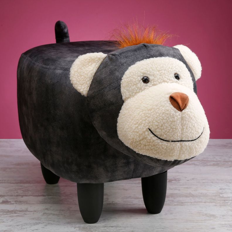 Banca Infantil Decorativa Monito-4