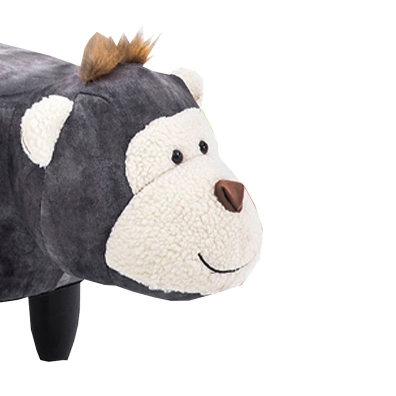 Banca Infantil Decorativa Monito-1