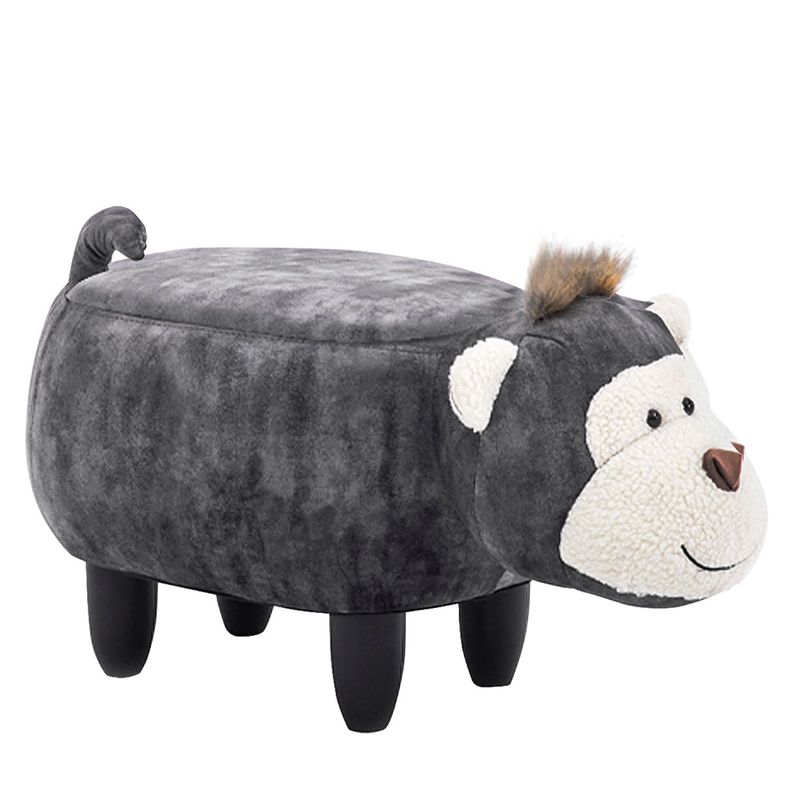 Banca Infantil Decorativa Monito-0