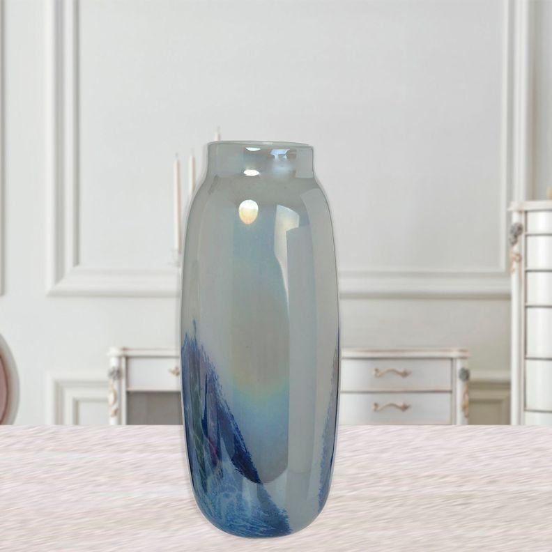 Jarrón Decorativo Portofino Blue Alto-3