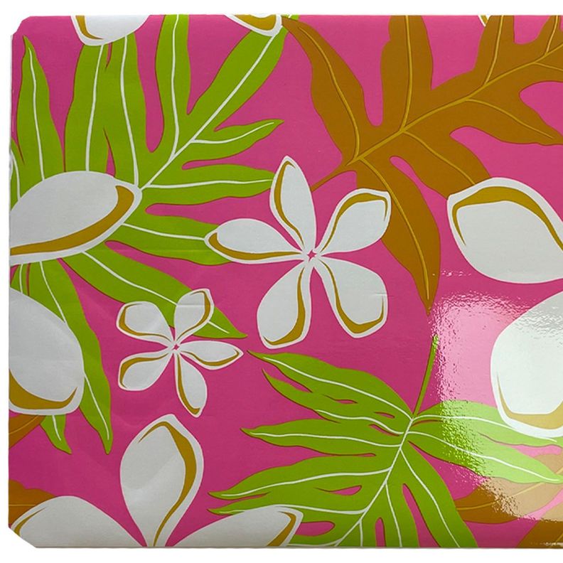Set 4 Individuales Más 4 Posavasos Floral 8 Piezas-4