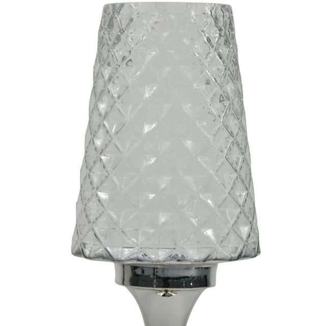 Portavela Decorativo Berna Plus Silver-2