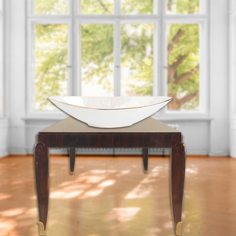 Centro de Mesa Decorativo Nakar Blanco-3