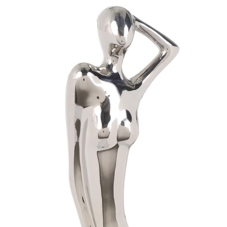 Figura Decorativa Mujer Marsella Silver-2