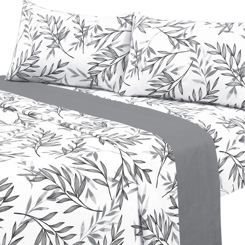 Juego de Sabanas T144 2 Plazas Ambrosia Grey-0